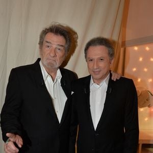 Les deux amis se sont rencontrés sur le plateau de Michel Drucker

Eddy Mitchell et Michel Drucker lors de l'enregistrement de Vivement Dimanche le 22 janvier 2014 à Paris, France. Photo by Max Colin/ABACAPRESS.COM