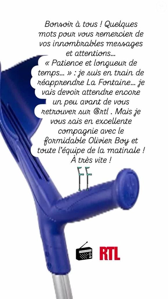 Story Instagram de Thomas Sotto @thomas.sotto