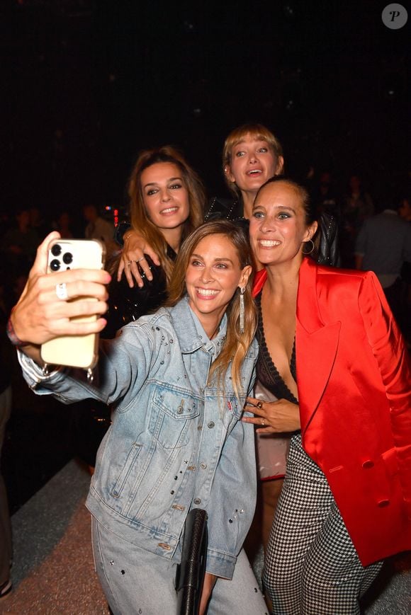 Ornella Fleury, Caroline Anglade, Ophelie Meunier, Julie de Bona - Front Row du défilé Etam Live Show 2023 au Palace à Paris le 26 septembre 2023.
© Veeren / Bestimage