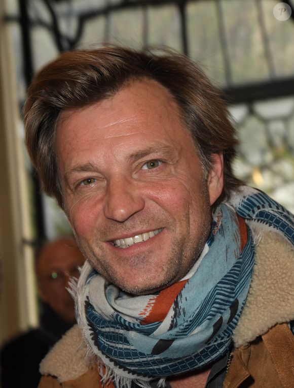 Exclusif - Laurent Delahousse lors du dîner de gala caritatif pour l'association Autistes Sans Frontières à l'hôtel Marcel Dassault à Paris, France, le 18 avril 2019. © Coadic Guirec/Bestimage