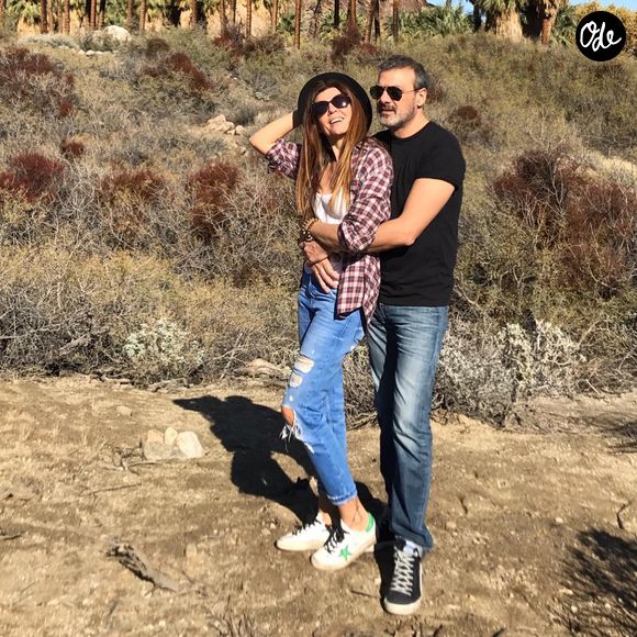 Véronika Loubry et Gérard Kadoche. Capture d'écran Instagram