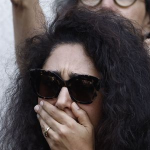 Golshifteh Farahani aux obsèques de M.Satrapi au Crématorium du Père-Lachaise à Paris, le 19 juin 2026. 
© Cyril Moreau / Bestimage