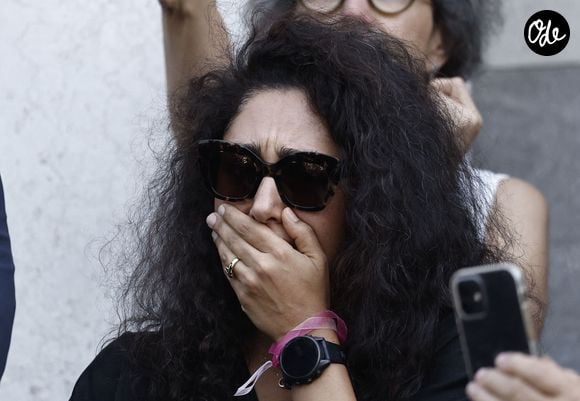 Golshifteh Farahani aux obsèques de M.Satrapi au Crématorium du Père-Lachaise à Paris, le 19 juin 2026. 
© Cyril Moreau / Bestimage