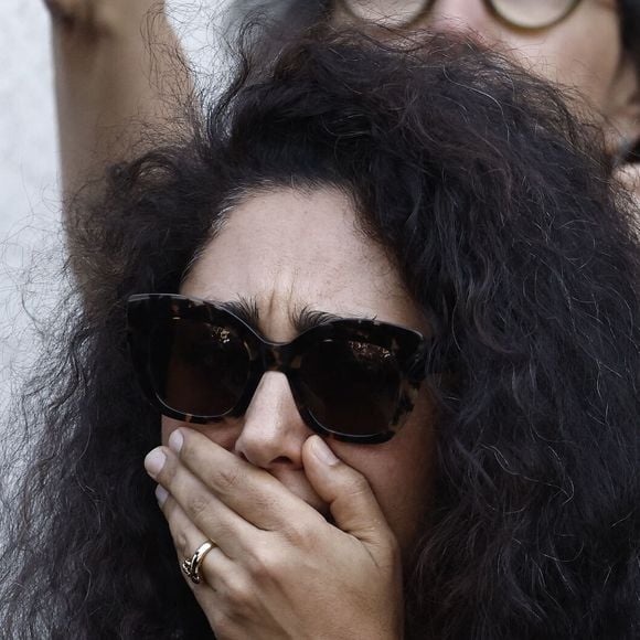 Golshifteh Farahani aux obsèques de M.Satrapi au Crématorium du Père-Lachaise à Paris, le 19 juin 2026. 
© Cyril Moreau / Bestimage