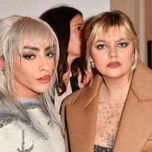 Bilal Hassani et Louane Emera - Photocall de la soirée GQ Men of the Year Awards 2023 à l'hôtel Shangri-La à Paris le 30 novembre 2023. © Veeren/Bestimage