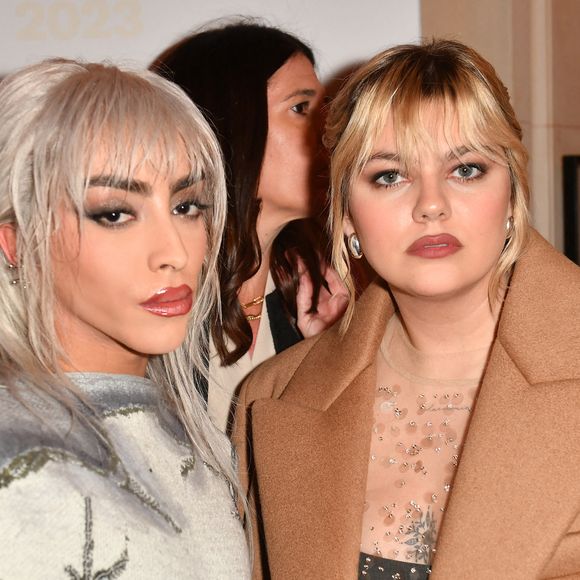 Bilal Hassani et Louane Emera - Photocall de la soirée GQ Men of the Year Awards 2023 à l'hôtel Shangri-La à Paris le 30 novembre 2023. © Veeren/Bestimage