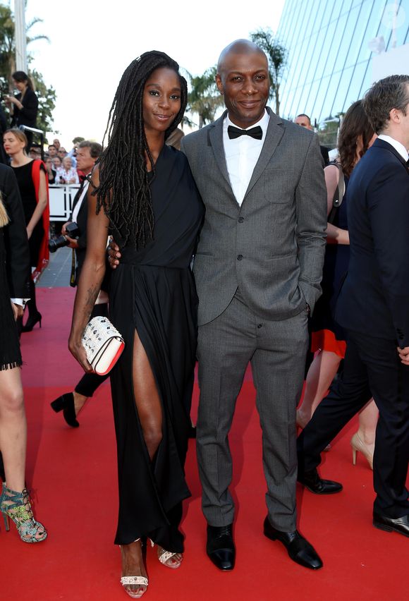 Harry Roselmack et son ex-femme Chrislaine - Montée des marches du film "Les Filles du Soleil" lors du 71e Festival International du Film de Cannes. Le 12 mai 2018. 
© Borde-Jacovides-Moreau/Bestimage