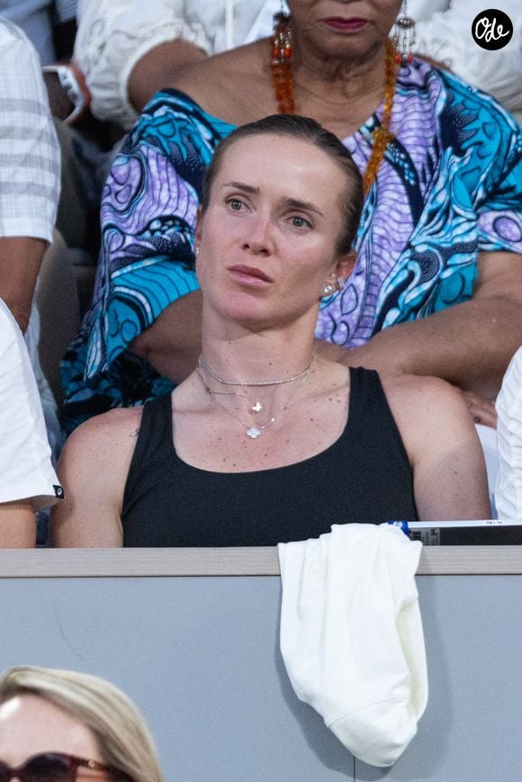 Elina Svitolina (femme de Gaël Monfils) dans les tribunes lors des Internationaux de France de Tennis de Roland Garros 2026. Paris, le 25 mai 2026 © Moreau / Jacovides / Bestimage