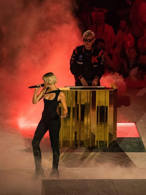 Kavinsky n'est plus : revivez en vidéo la performance "inoubliable" du DJ avec Angèle lors des Jeux Olympiques de Paris 2024