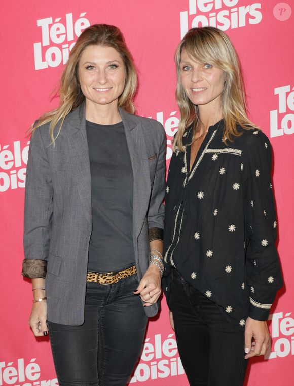 Sandrine Arcizet et Élodie Ageron - Photocall de la soirée "Télé Loisirs Awards 2025" au Jardin d'Acclimatation à Paris le 23 septembre 2025. © Coadic Guirec/Bestimage