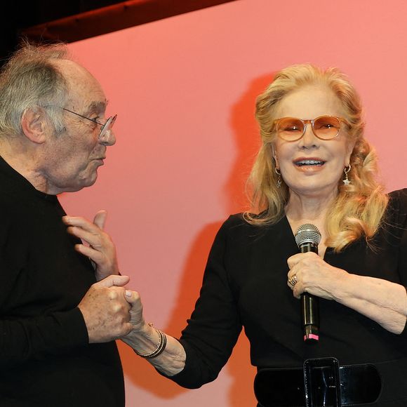 Jacques Rouveyrollis et Sylvie Vartan - Jacques Rouveyrollis à fêté ses 60 ans de Lumières au théâtre Edouard 7 à Paris le 14 décembre 2025. © Coadic Guirec / Bestimage