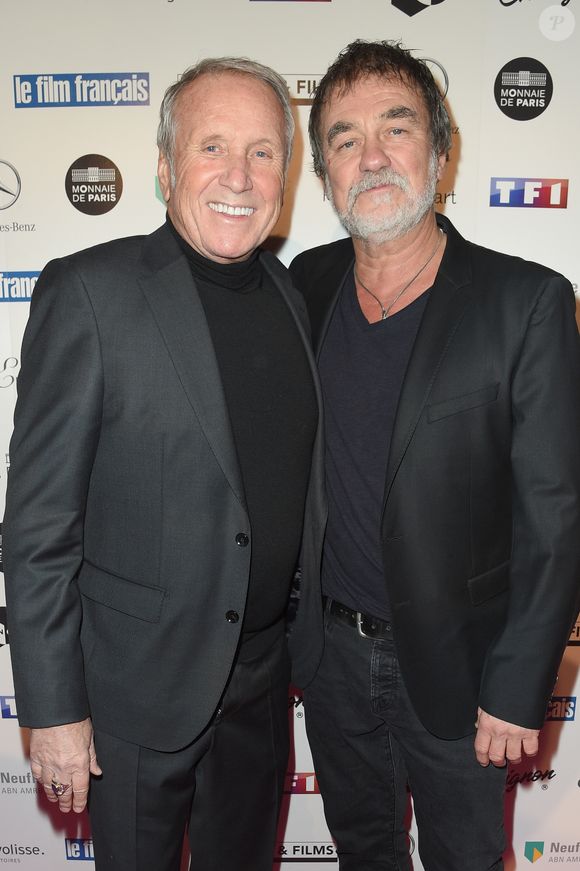 Yves Rénier et Olivier Marchal - 26ème édition des Trophées du Film Français 2018 au Palais Brongniart à Paris le 5 février 2019. © Codic Guirec/Bestimage