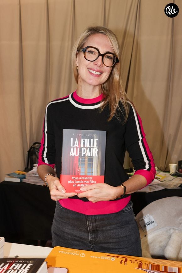 Sidonie Bonnec à la Hall Georges Brassens de Brive-la-Gaillarde pour la 43 ème Foire du Livre de Brive, le 8 novembre 2025. © Jean-Marc Lhomer/Bestimage