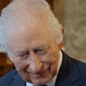 Le roi Charles au palais de Buckingham lors d'une séquence d'ouverture pour la chaîne nationale ITV. Photo par JLPPA / Bestimage