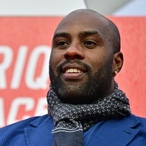 Teddy Riner - 104ème édition du Prix d'Amérique 2025 à l'hippodrome Paris-Vincennes le 26 janvier 2025. © Christian Liewig/Bestimage