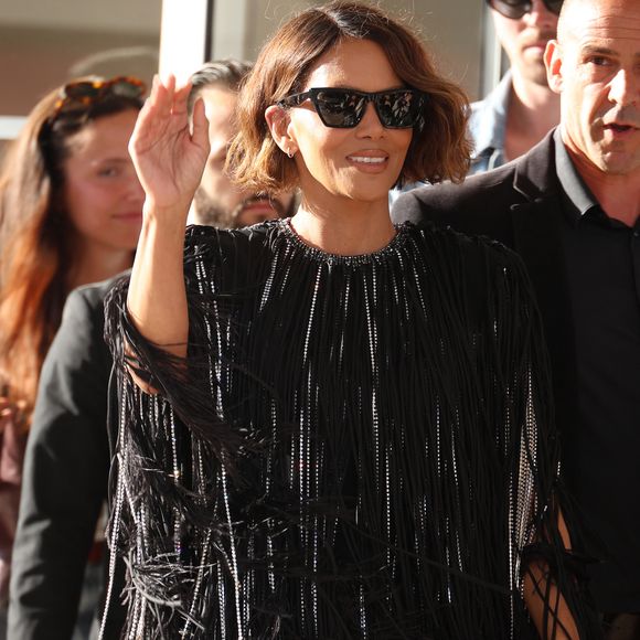 Halle Berry à son arrivée à l'hotel Martinez la veille de l'ouverture du 78ème Festival International du Film de Cannes, le 12 mai 2025.
© Denis Guignebourg/Bestimage