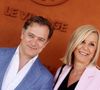 Car la journaliste est maman de trois enfants : ses aînés Baptiste (né en 1993) et Laëtitia (née en 1995), issus de son mariage passé avec Thomas Hugues, et le petit dernier Eliott, né en 2008 de son union avec le violoniste Renaud Capuçon
Laurence Ferrari et son mari Renaud Capuçon - Célébrités au village lors des Internationaux de France de tennis de Roland Garros 2024 à Paris le 9 juin 2024.