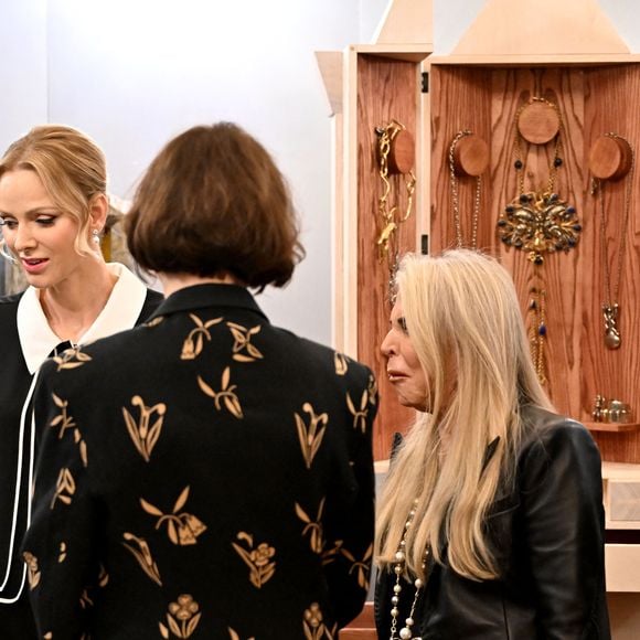 La princesse Charlene de Monaco était présente pour l'ouverture de la seconde édition du salon Joya, un salon international dédié au bijou, au One Monte-Carlo à Monaco, le 13 novembre 2025. © Bruno Bebert / Bestimage