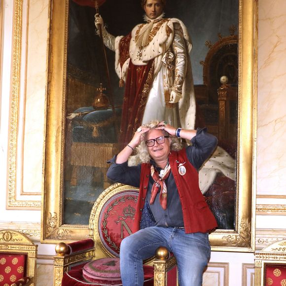 Exclusif - Rendez-vous avec Pierre-Jean Chalençon au Palais Vivienne à Paris. Le 11 octobre 2023
© Cédric Perrin / Bestimage