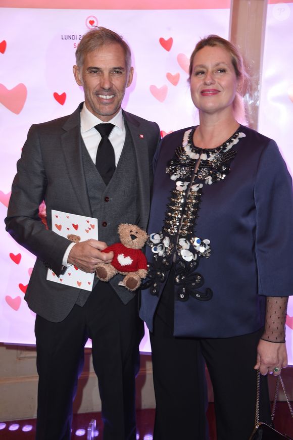 Paul Belmondo et Luana au photocall du Gala du Coeur au profit de l'association Mécénat Chirurgie Cardiaque dans la salle Gaveau de Paris, France, le 28 janvier 2019. © Giancarlo Gorassini/Bestimage