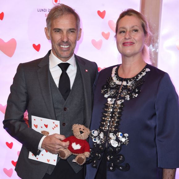 Paul Belmondo et Luana au photocall du Gala du Coeur au profit de l'association Mécénat Chirurgie Cardiaque dans la salle Gaveau de Paris, France, le 28 janvier 2019. © Giancarlo Gorassini/Bestimage