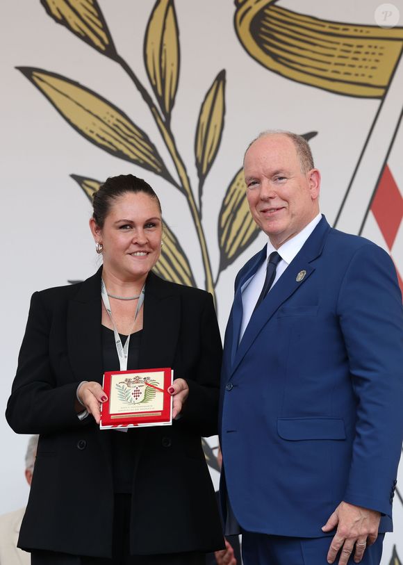 Le prince Albert II de Monaco - Cérémonie d'ouverture de la 6ème édition des Rencontres des Sites Historiques Grimaldi de Monaco, et remise des Trophées aux Officiels le 14 juin 2025. 
© Caudia Albuquerque / Bestimage