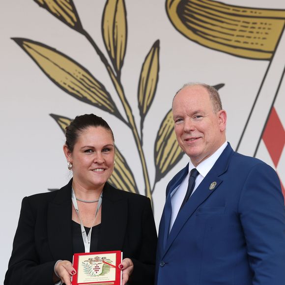 Le prince Albert II de Monaco - Cérémonie d'ouverture de la 6ème édition des Rencontres des Sites Historiques Grimaldi de Monaco, et remise des Trophées aux Officiels le 14 juin 2025. 
© Caudia Albuquerque / Bestimage