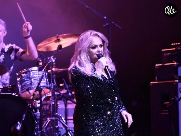 Bonnie Tyler en concert à L'Amphithéâtre 3000 du Centre de Congrès de Lyon, France, le 11 décembre 2023. © MPP/Bestimage