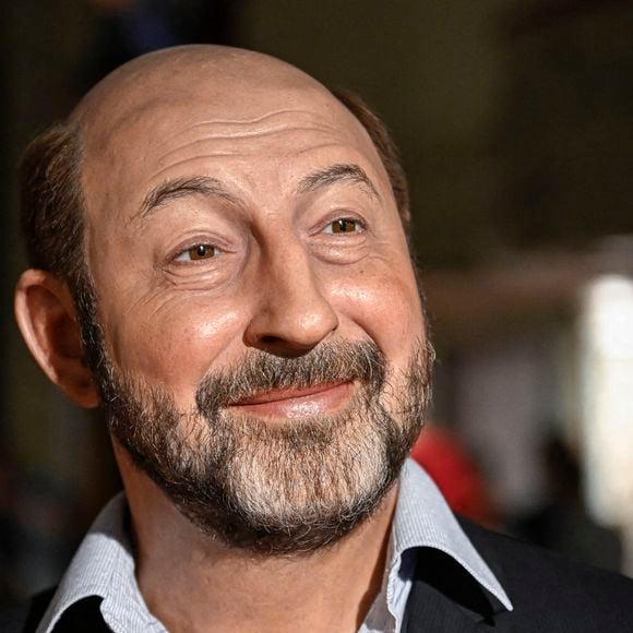 La statue de cire de Kad Merad au Musée Grevin à Paris, France, le 18 juin 2024. Photo par Victor Joly/ABACAPRESS.COM