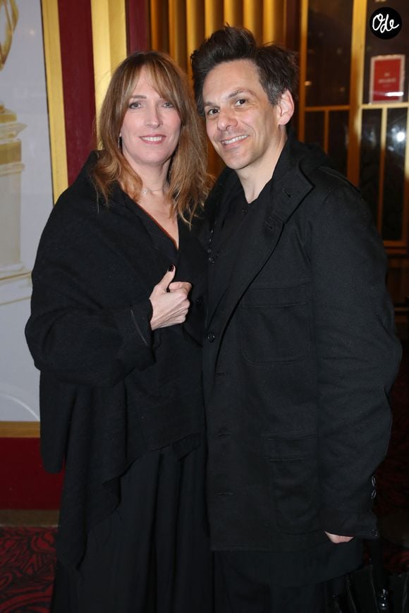 Stéphanie Jarre et son compagnon Laurent Arcaro - 37ème Nuit des Molières aux Folies Bergère à Paris, France, le 4 Mai 2026. 

Photo par Bertrand Rindoff / Bestimage