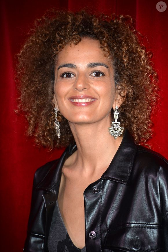 Leïla Slimani - People au défilé AMI d'Alexandre Mattiussi  lors de la fashion week Homme collection Automne/Hiver 2020-2021 à Paris, le 14 janvier 2020. © Veeren Ramasamy-Christophe Clovis / Bestimage