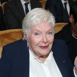 Line Renaud s'apprête à vivre une première. 
Exclusif - Line Renaud - Guy Savoy est intronisé à l’Académie des Beaux-Arts, sous la Coupole de l'Institut de France à Paris, France. © Bertrand Rindoff / Bestimage