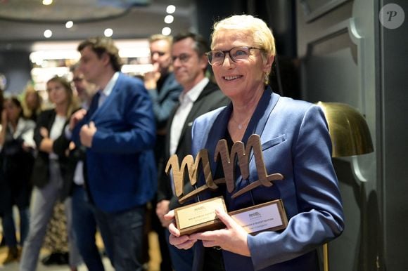Exclusif - Elise Lucet , magazine de société préféré pour “Envoyé spécial” et émission d’investigation préférée pour “Cash investigation” lors de la soirée de remise de prix Molotov TV Awards 2024, première édition, pour récompenser les programmes télés préférés.
© Rachid Bellak / Bestimage
