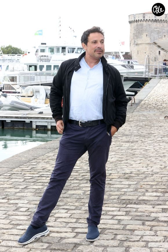 Bruno Salomone lors du Festival de la Fiction de La Rochelle, le 18 septembre 2021.

© Jean-Marc Lhomer / Bestimage