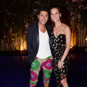 Exclusif - Jamel Debbouze et sa femme Mélissa Theuriau - Festival du rire (Marrakech du rire) à Marrakech au Maroc © Rachid Bellak/Bestimage