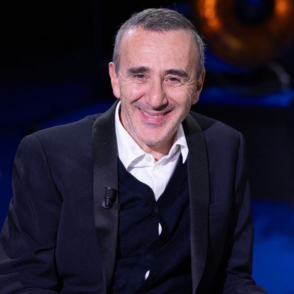 Elie Semoun lors de l'enregistrement de l'émission "La Boîte à secrets", présentée par F.Bollaert et diffusée le 23 janvier sur France 3, dans les studios du Lendit à Saint-Denis, France, le 16 décembre 2025. © Cyril Moreau/Bestimage