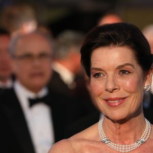 La princesse Caroline de Hanovre - 65ème édition du Bal de la Rose donné au profit de la Fondation Princesse Grace sur le thème de la Riviera, une idée de K. Lagerfeld, à la Salle des Etoiles du Sporting Monte-Carlo à Monaco, le 30 mars 2019. © Jean-Charles Vinaj / Pool Monaco / Bestimage