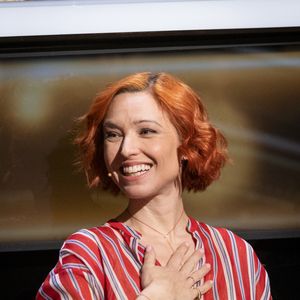 Exclusif - Natasha St-Pier lors de l'enregistrement de l'émission "100% logique" présentée par C. Feraud et qui sera diffusée le 11 octobre 2025 au Studio du Lendit à Saint-Denis, France, le 8 mars 2025. © Cyril Moreau/Bestimage