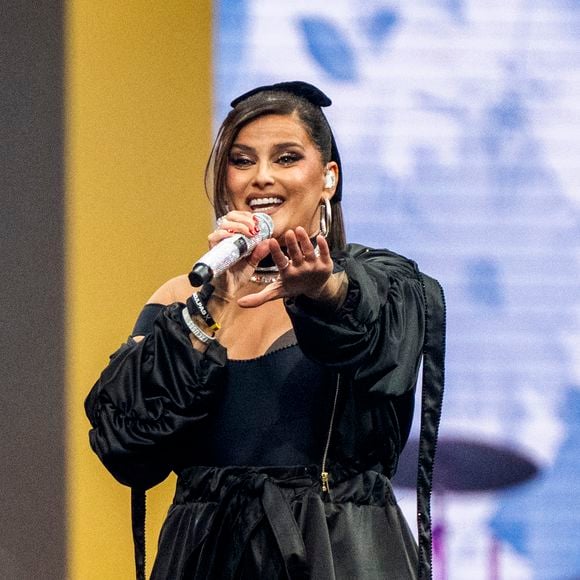 Nelly Furtado se produit lors de la cérémonie d'ouverture des Jeux Invictus 2025 à Vancouver, au Canada. Les jeux se dérouleront à Vancouver et à Whistler. Samedi 8 février 2025. Photo par Zak Hussein/Splash News/ABACAPRESS.COM