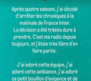 "Après quatre saisons, j’ai décidé d’arrêter les chroniques à la matinale de France Inter. La décision a été très dur à prendre. C’est ma radio depuis toujours et j’étais très fier d’en faire partie" déclare-t-elle sur Instagram 

Lison Daniel arrête les chroniques sur France Inter