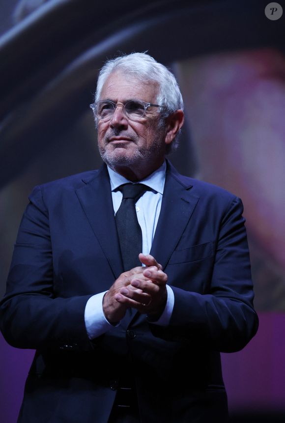 Michel Boujenah - Cérémonie de clôture de la 50ème édition du Festival du Cinéma américain à Deauville. Le 14 septembre 2024 © Denis Guignebourg / Bestimage