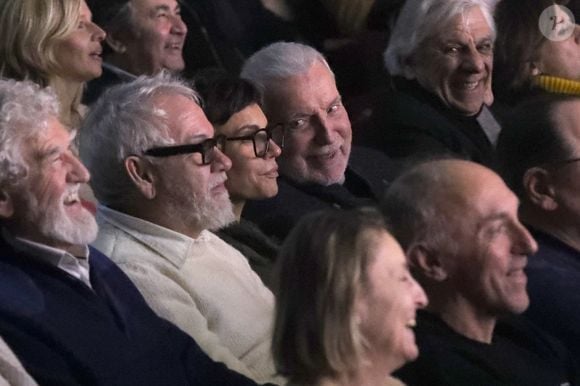 Exclusif - Bernard Lavilliers et sa femme Sophie Chevallier - Célébrités au spectacle "Laurent Gerra se met à table !", à savourer au Casino de Paris, à Paris, France, le 04 Janvier 2025. © Bertrand Rindoff/Bestimage