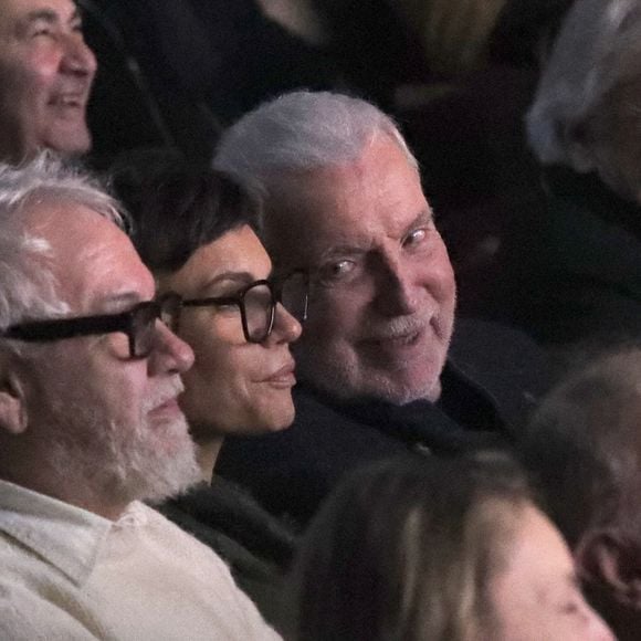 Exclusif - Bernard Lavilliers et sa femme Sophie Chevallier - Célébrités au spectacle "Laurent Gerra se met à table !", à savourer au Casino de Paris, à Paris, France, le 04 Janvier 2025. © Bertrand Rindoff/Bestimage