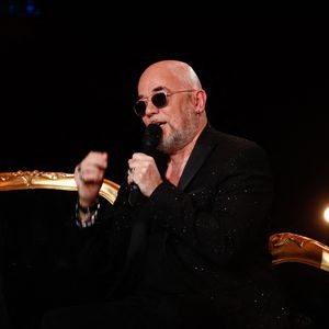 Exclusif - Pascal Obispo lors de l'enregistrement de l'émission "Serge Lama, le dernier rappel", le 29 avril 2025. 

Photo : Clovis-Moreau / Bestimage