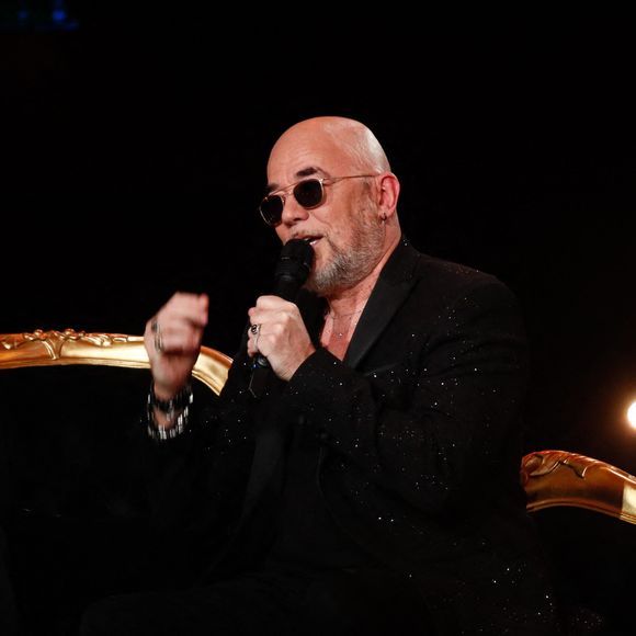 Exclusif - Pascal Obispo lors de l'enregistrement de l'émission "Serge Lama, le dernier rappel", le 29 avril 2025. 

Photo : Clovis-Moreau / Bestimage