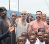 Kamel Ouali aujourd'hui père de famille.
Fally Ipupa, Matt Pokora et Kamel Ouali à Abidjan. Le 1er mars 2024©Dominique Jacovides / Bestimage