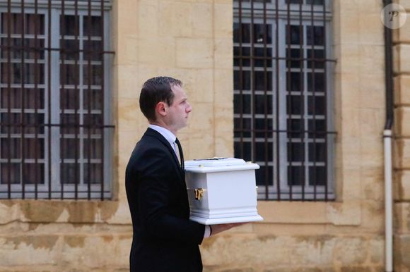 Obsèques du petit Emile à la basilique Sainte-Marie-Madeleine de Saint-Maximin-la-Sainte-Baume dans le Var le 8 février 2025.


© Franz Chavaroche / Bestimage
