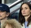 Arnaud Tsamere et sa compagne dans les tribunes du match de 8ème de finale de la Ligue Des Champions 2025-2026 (LDC) "Paris-Saint-Germain (PSG) - AS Monaco (2-2)" au Parc des Princes à Paris, le 25 février 2026.
© Cyril Moreau/Bestimage