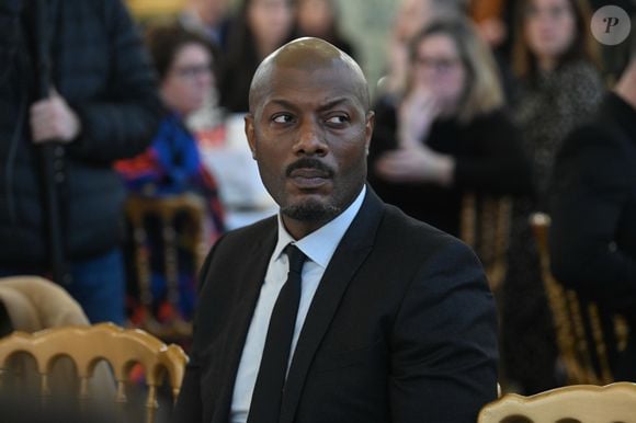 Harry Roselmack - Déjeuner du Chinese Business Club en l'honneur de M.E. Leclerc à l'InterContinental Paris. © Rachid Bellak/bestimage