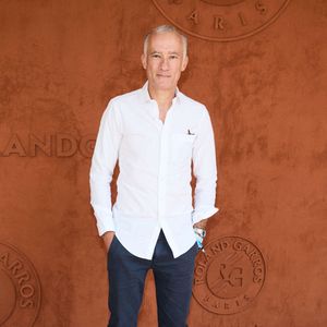 Gilles Bouleau au village lors des Internationaux de France de tennis de Roland Garros 2023, à Paris, France, le 2 juin 2023. © Moreau-Jacovides/Bestimage